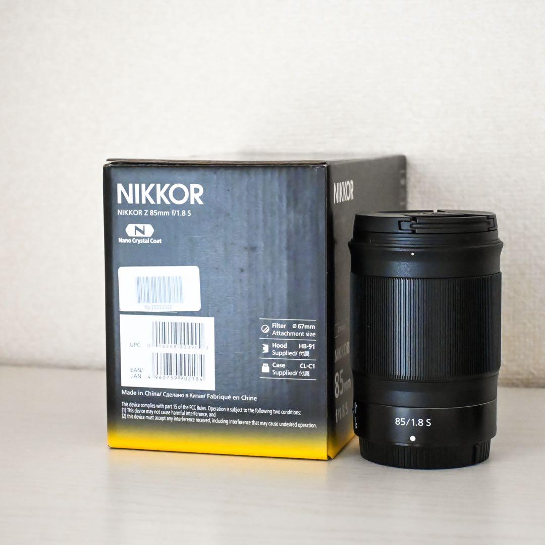 最終値下げ【美品】NIKKOR Z 85mm f/1.8 S