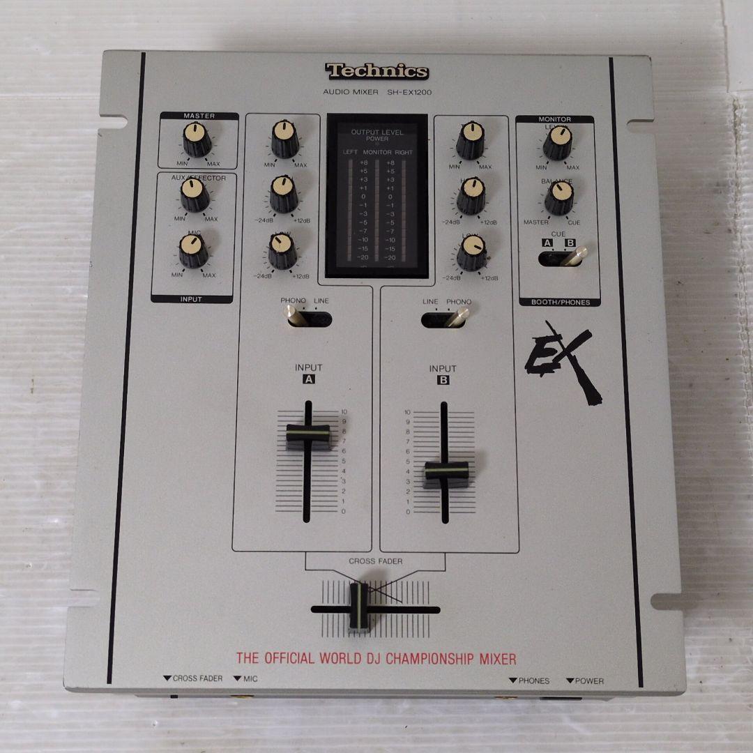 Technics SH-EX1200 テクニクス DJミキサー 動作品
