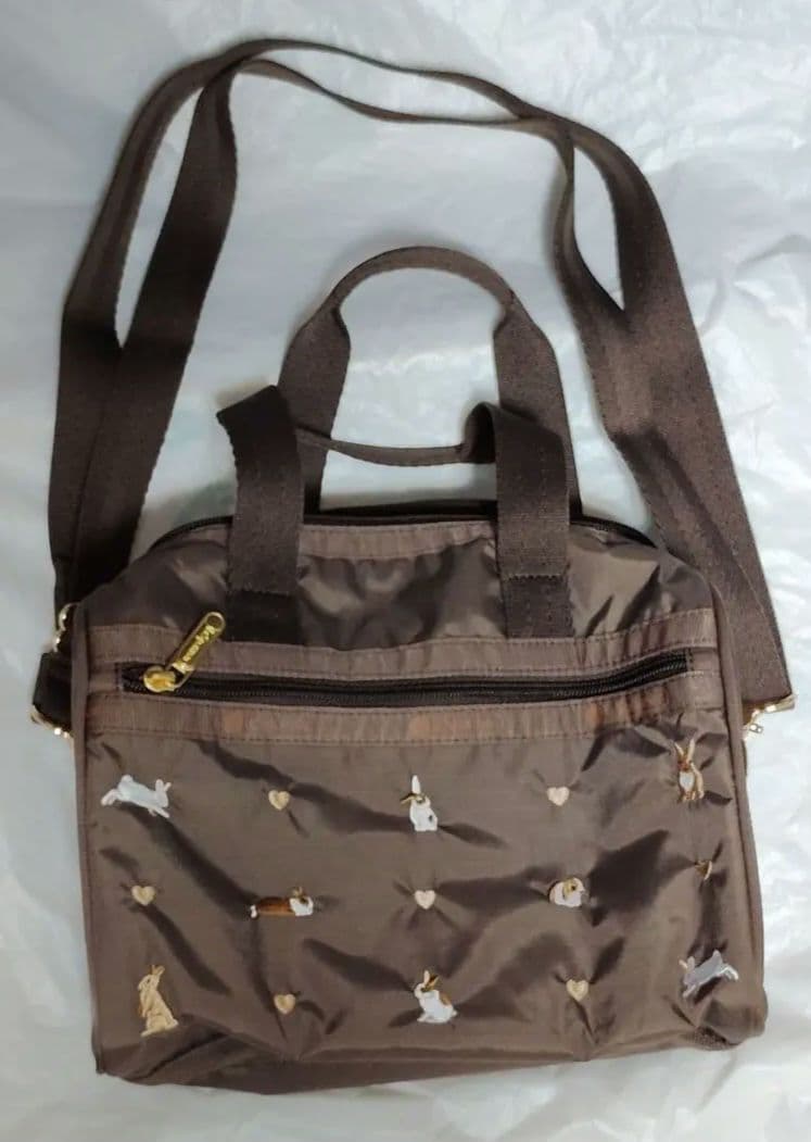 EVERYDAY SM SATCHEL ブラウン