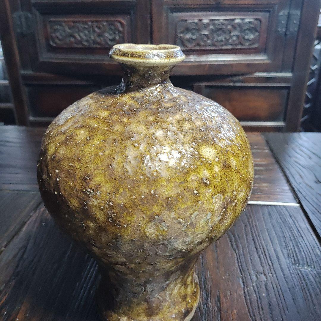古瀬戸　永仁瓶子　時代不明 名家所蔵品　逸品