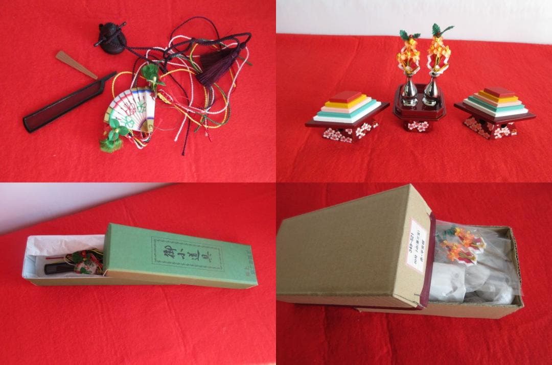 Ｔokara 吉徳大光　麗しいお顔の衣装着　びな　高級木胴