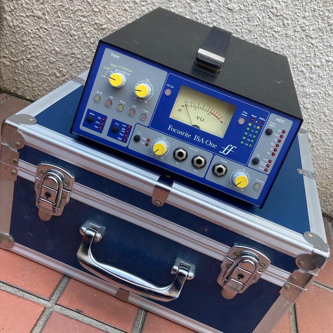 通電OK ハードケース付 Focusrite ISA One マイクプリアンプ