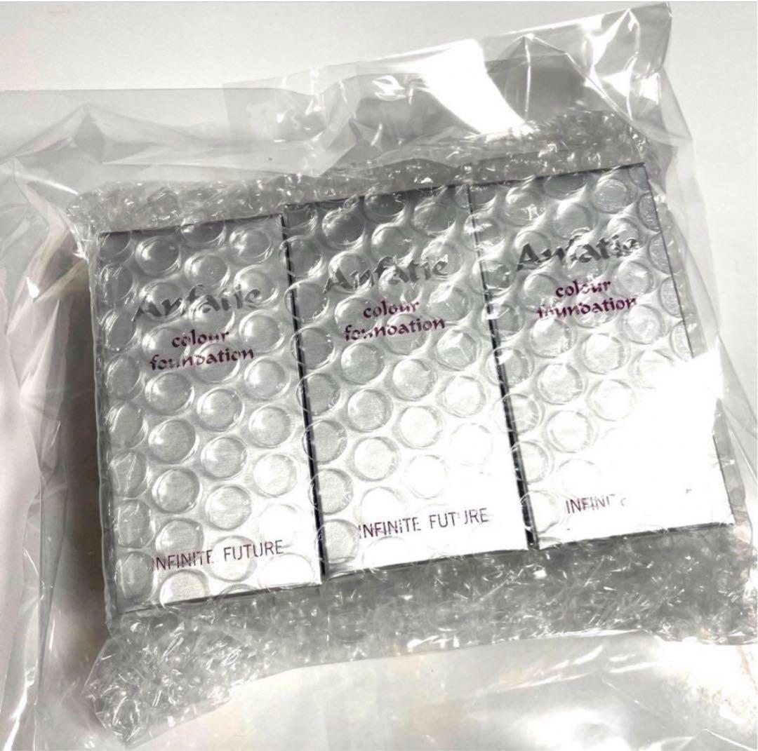 アンファティ カラーファンデーション ３点セット ピンク ２本 オークル １本