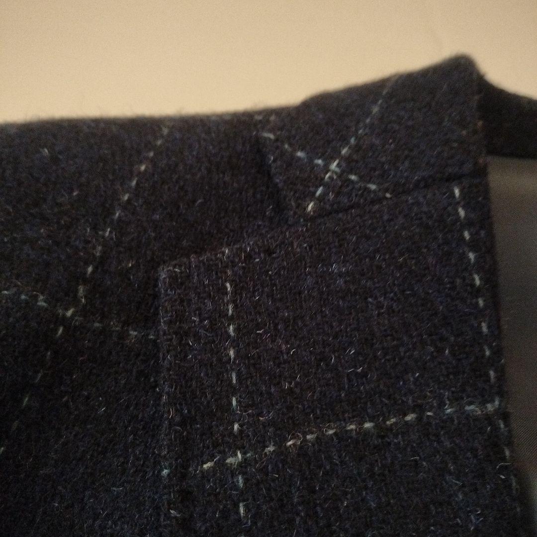 オーダースリーピーススーツ　ツィード　ハリスツィード　ビームスｆ　ラルフローレン