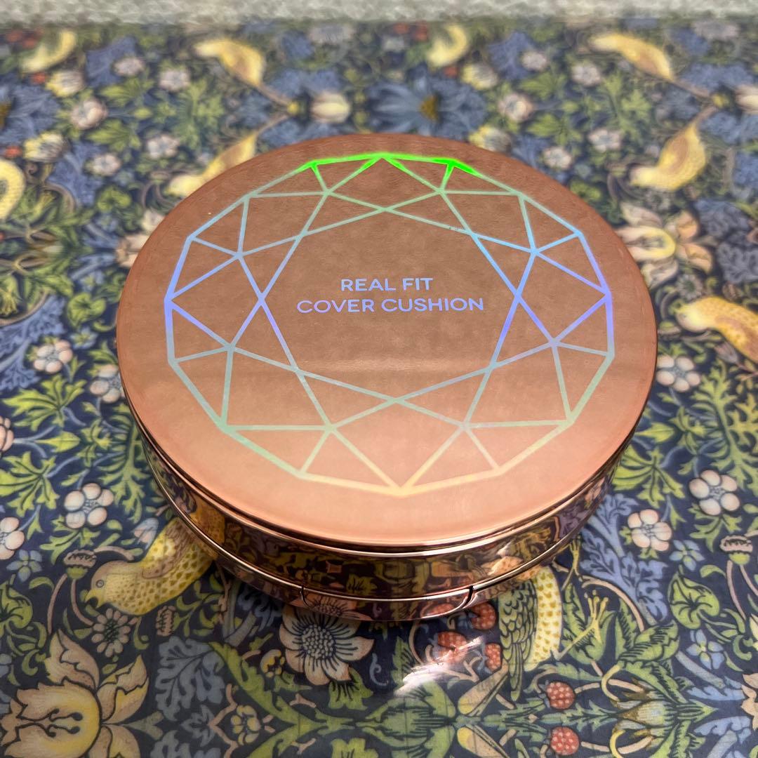 ユニシティ リアルフィットカバークッション　02 ナチュラルベージュ　ファンデ