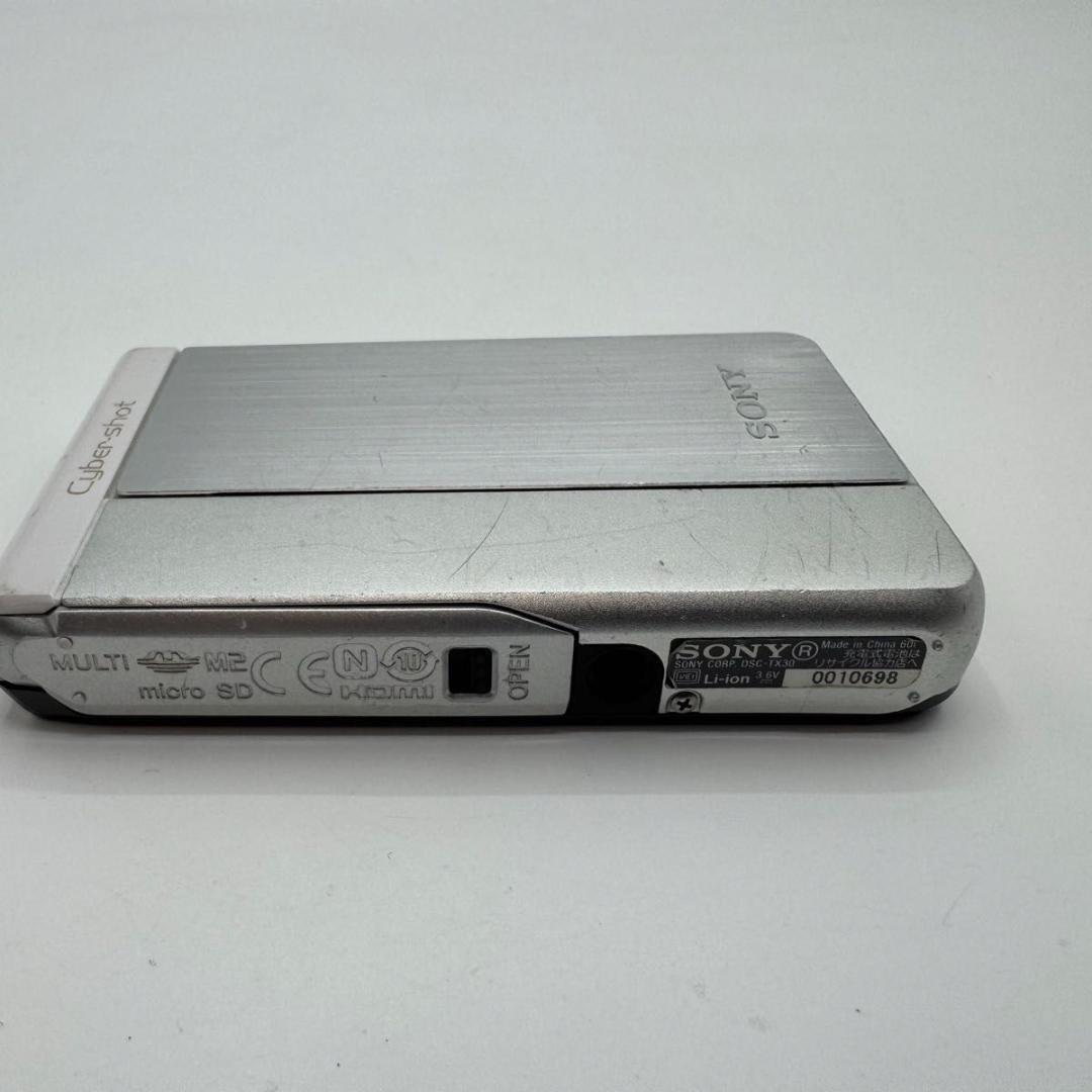 Cyber-shot SONY DSC-TX30 シルバー デジタルカメラ