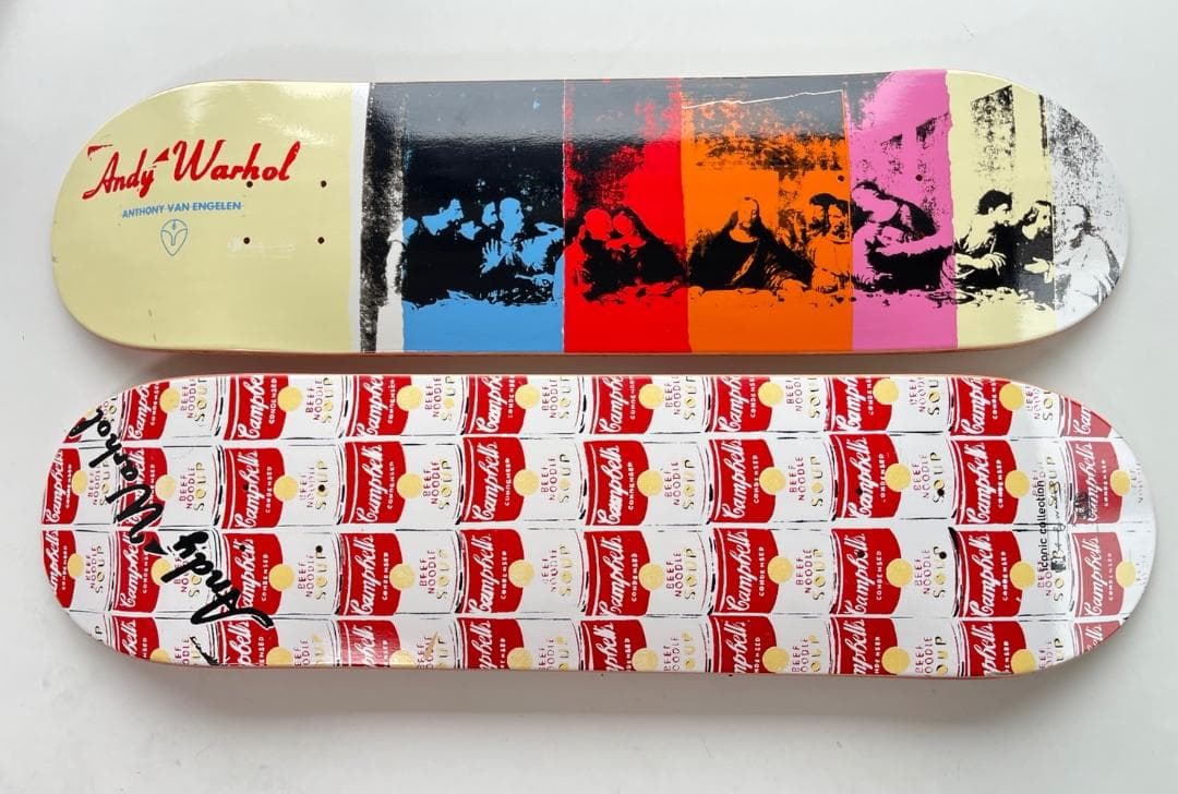 新品 ALIAN WORKSHOP アンディーウォーホル スケートボードデッキ