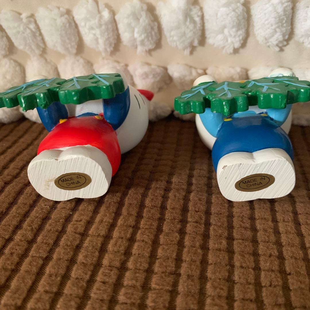 レア　当時物 2001年 ハローキティ ダニエル こどもの日　フィギュア 陶器製