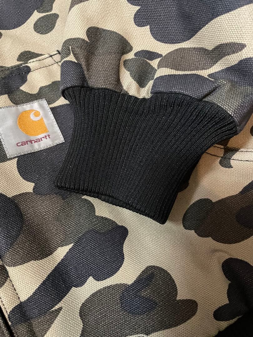 激レア 美品カーハート アクティブジャケット ダックカモ　エイプ