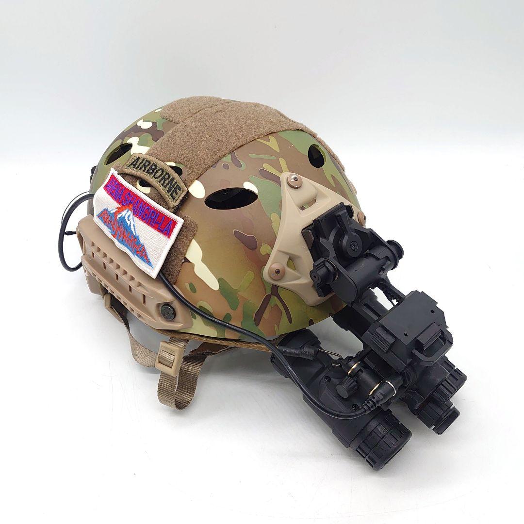 タクティカルヘルメット ダミーナイトビジョン付き