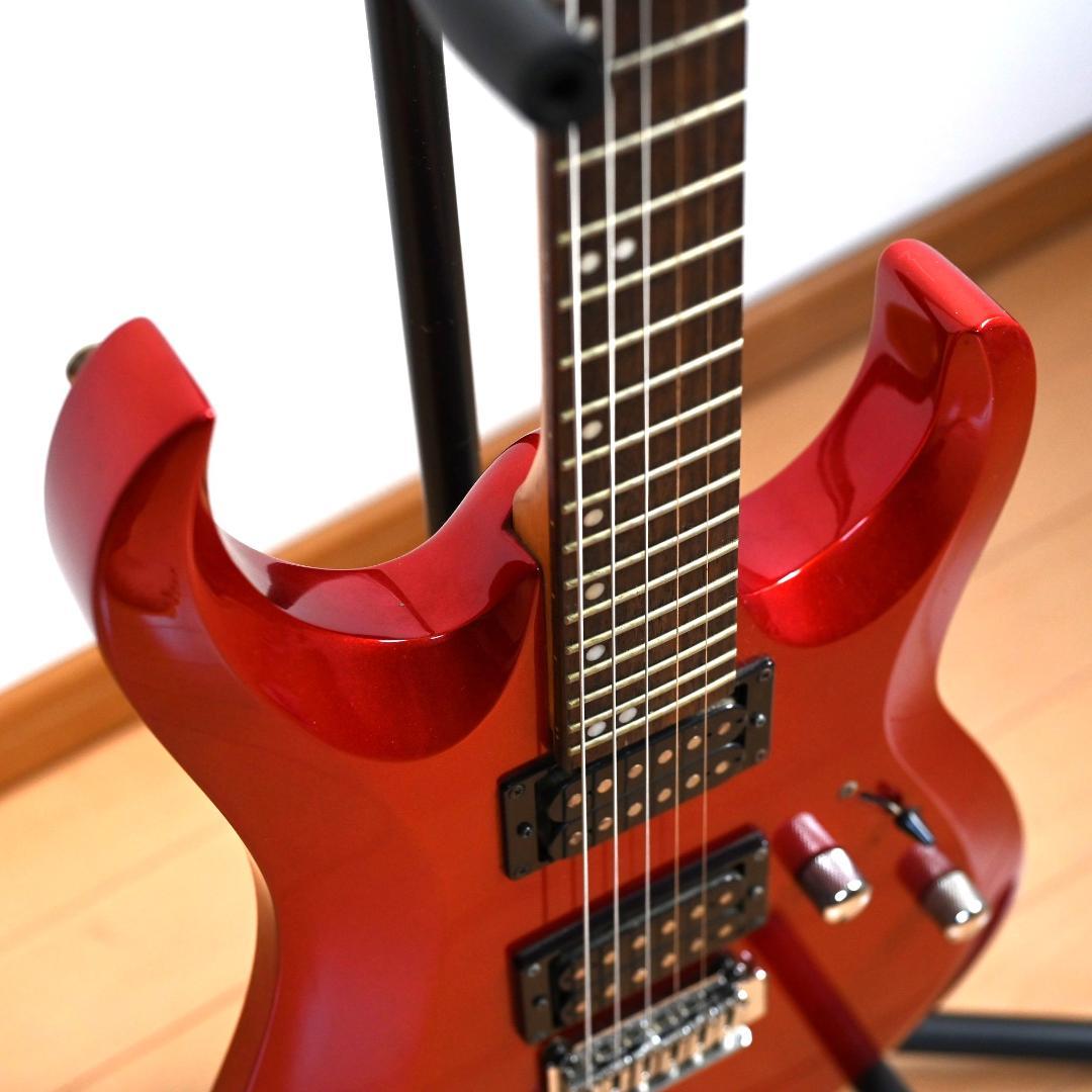 Cort コルト X-2 エレキギター メタル向け レッド 弦付き G004