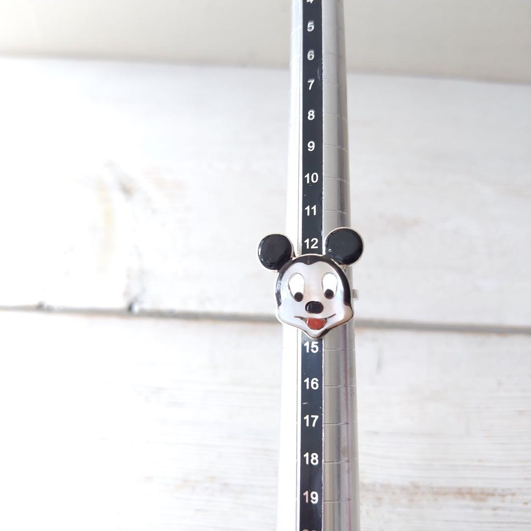 【ZUNI DON DEWA】　ミッキー顔リング　13.5号