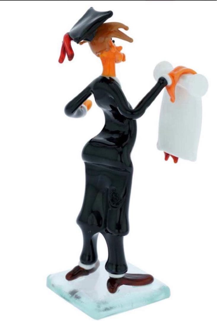 ムラーノガラス 卒業生 フィギュア