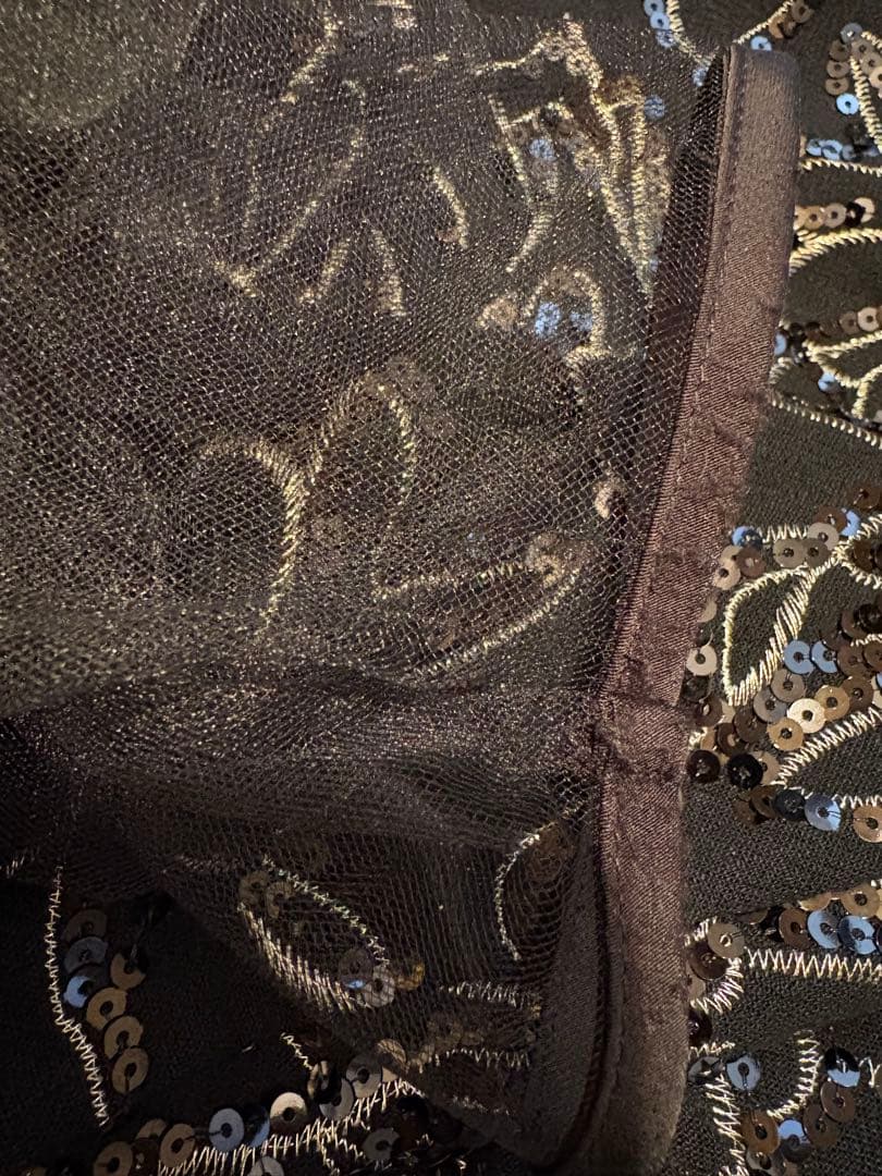 Leja ドットチュールフラワースパンコールIラインドレス