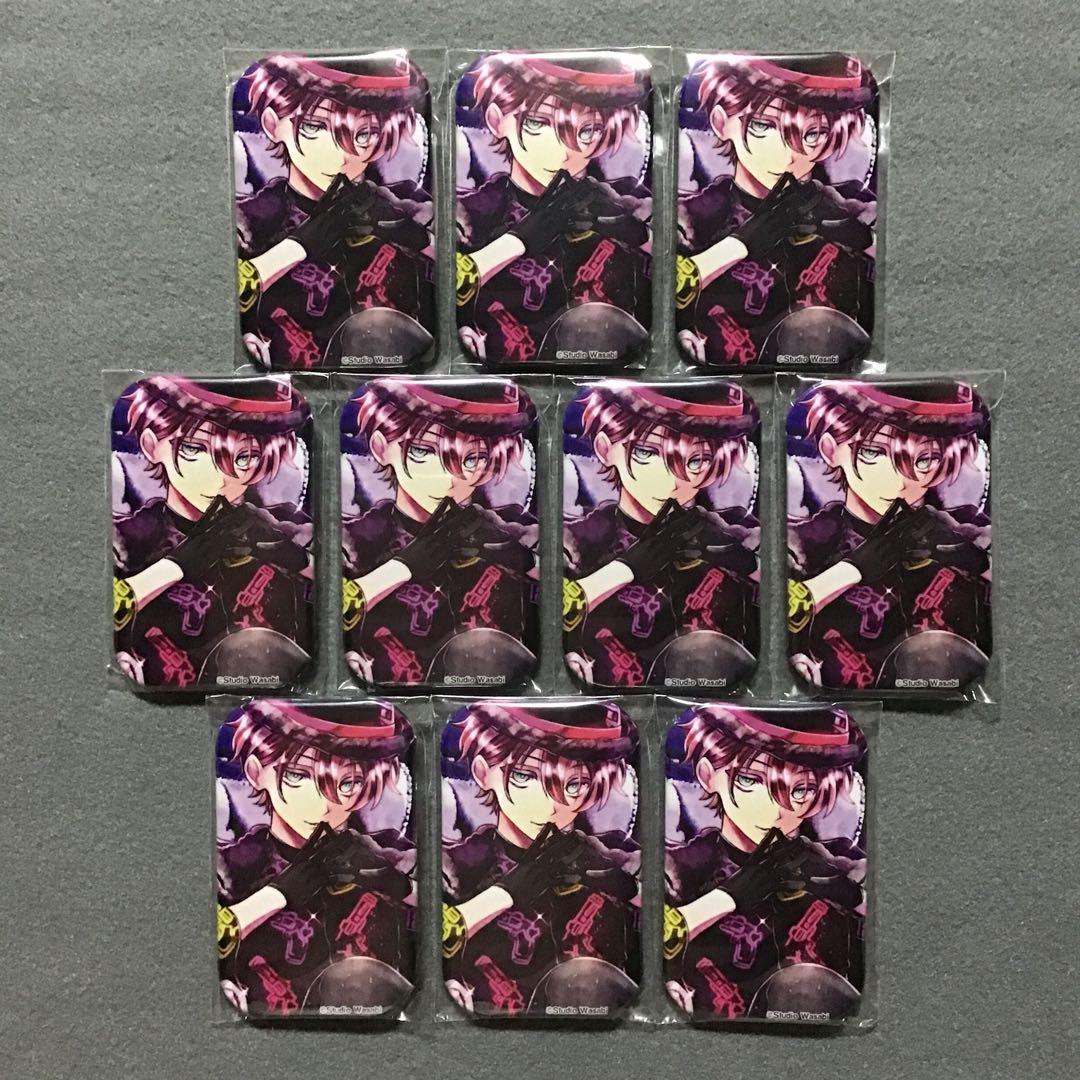 スタジオわさび 狼ゲーム ソウシロウ スクエア缶バッジセット