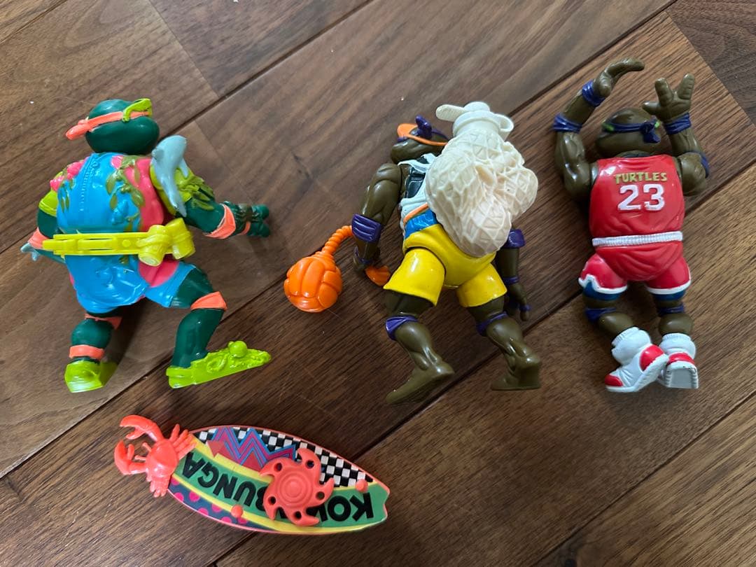 TMNT タートルズ　フィギュア　セット