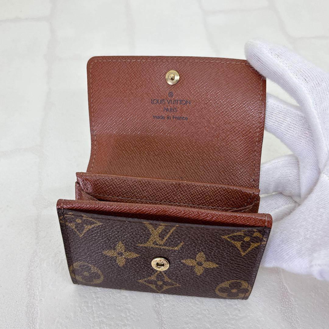 美品✨VUITTON ルイヴィトン モノグラム ポルトモネプラ ケース