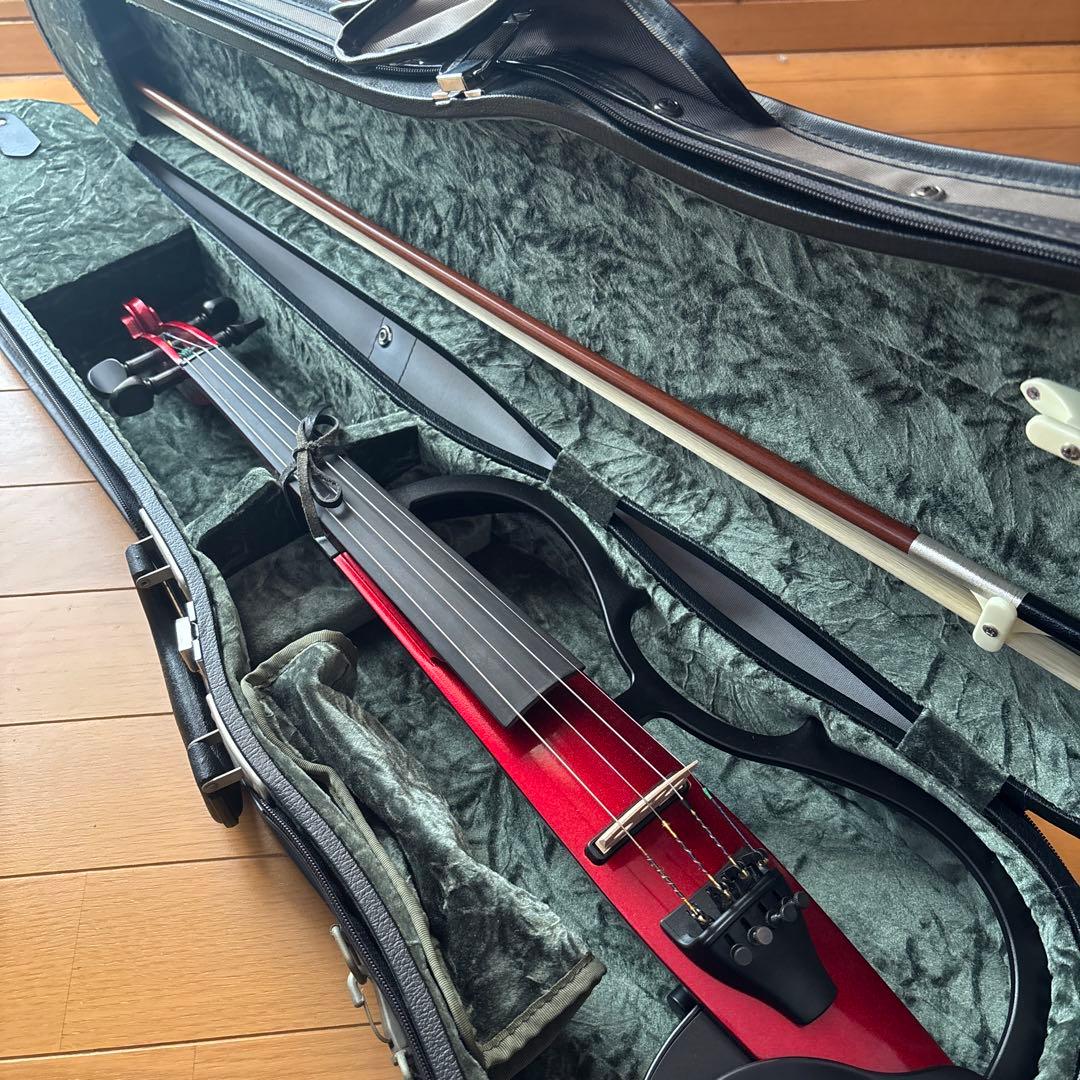 YAMAHA SV-110 サイレントバイオリン 赤 ヤマハ