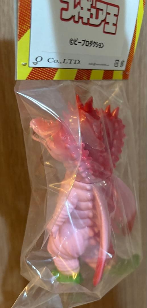 ミツ首竜２個　フィギュア王限定カラー さくら色 ミドルサイズ　新品！
