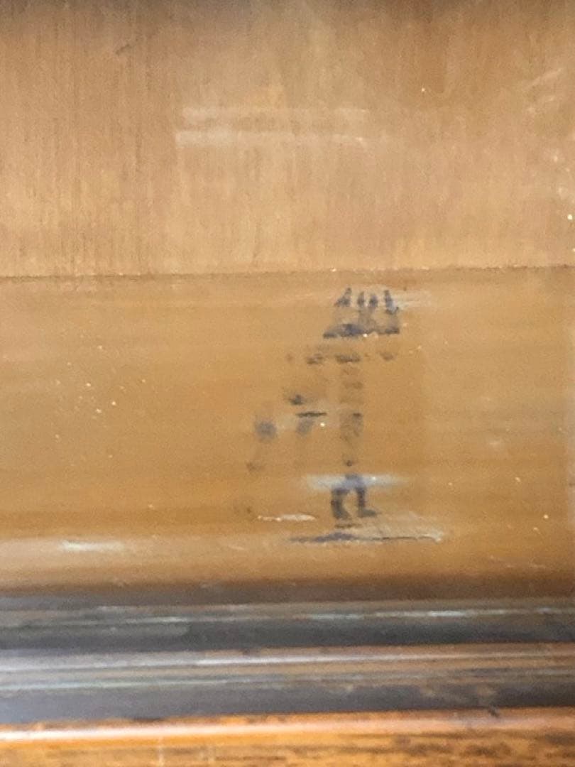 #49 水屋箪笥 食器棚 ショーケース　什器　昭和レトロ　飾り棚　一点もの