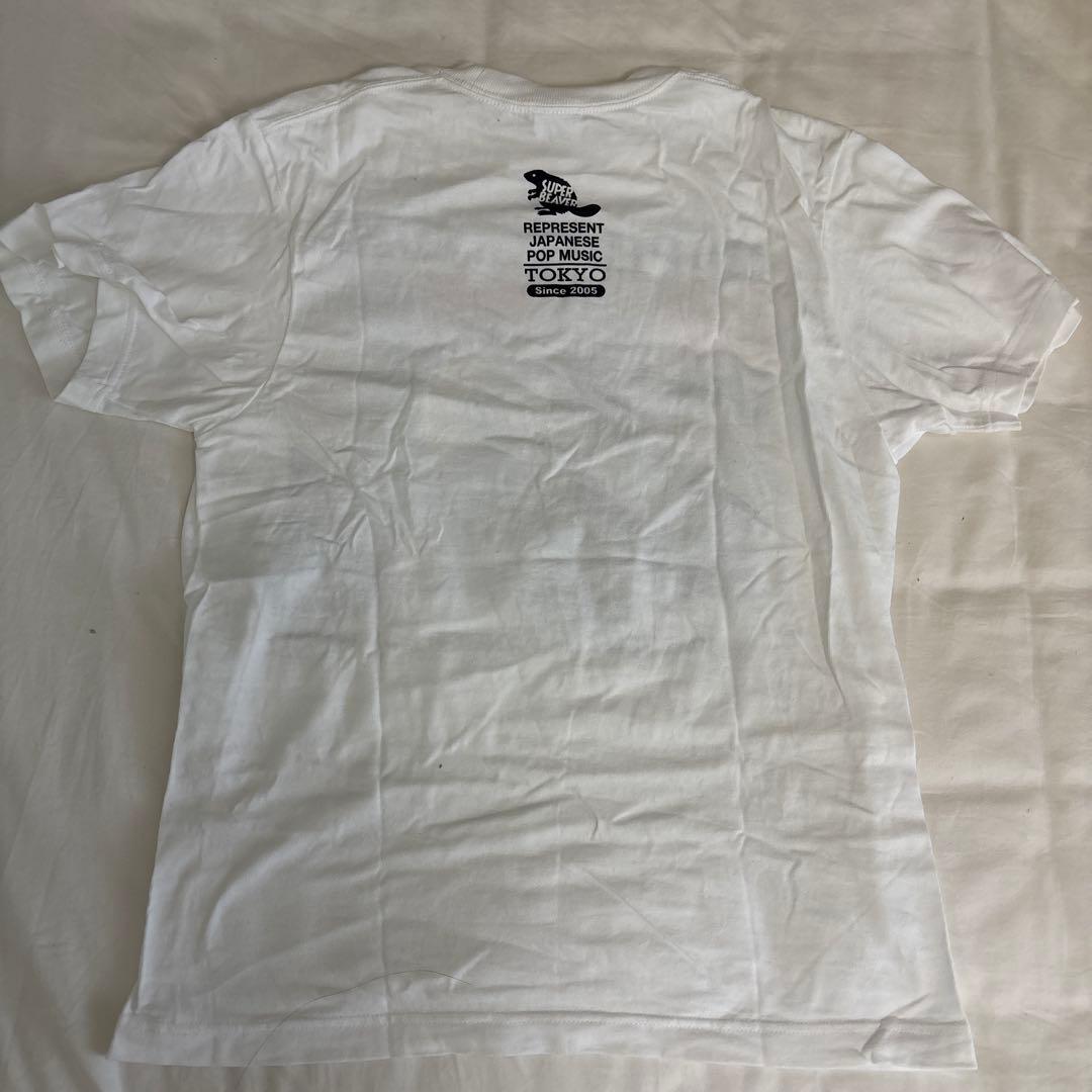 SUPER BEAVER ポップアート Tシャツ S ホワイト