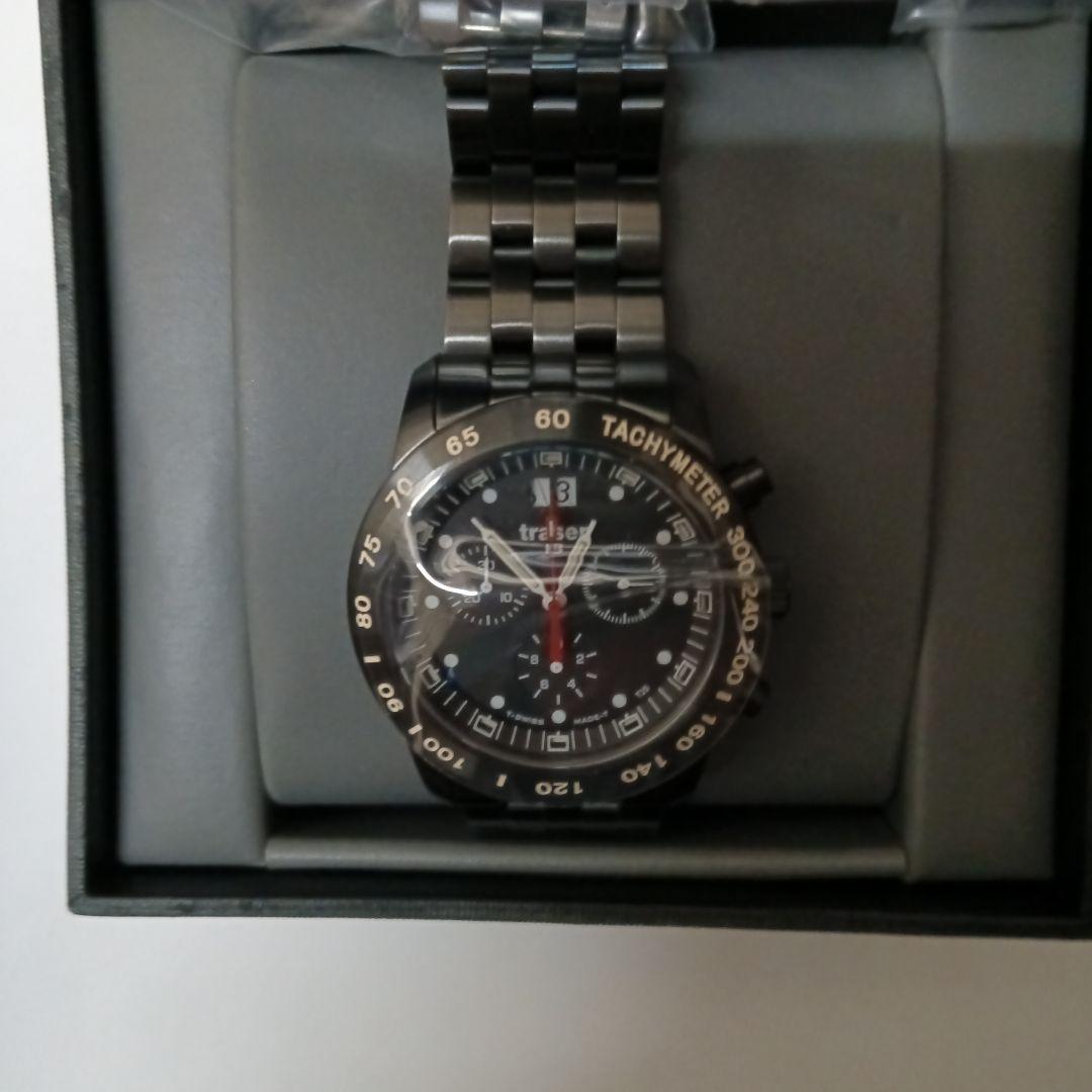 パ*ロ様 traser クロノグラフ 腕時計 タキメーター