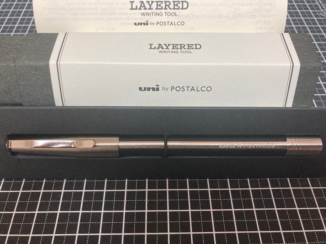 【新品・未使用品】ポスタルコ　レイヤード　ボールペン　黒