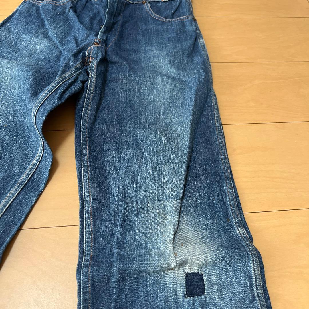 40s〜 kids TEXAN ビンテージ デニムパンツ UFOリベット 縦落ち