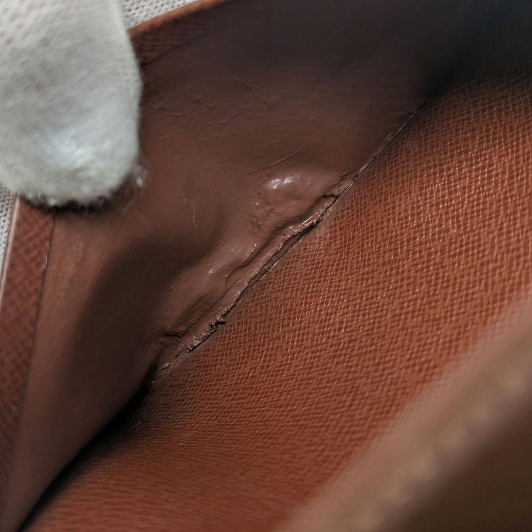 ルイヴィトン モノグラム ビエ トレゾール L字型ファスナー 折り財布 A85