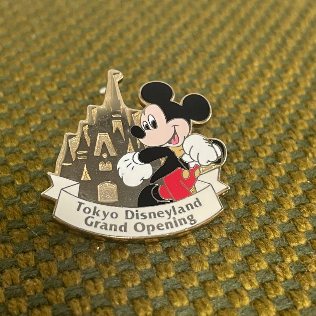 レア！）東京ディズニーランド グランドオープン 1983年 ピンバッジ