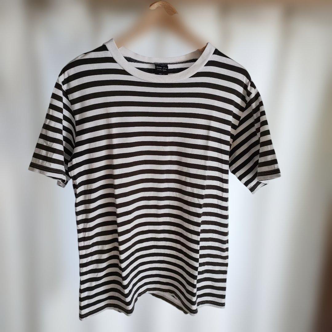 NUMBER (N)INE 白黒ボーダーTシャツ サイズ3