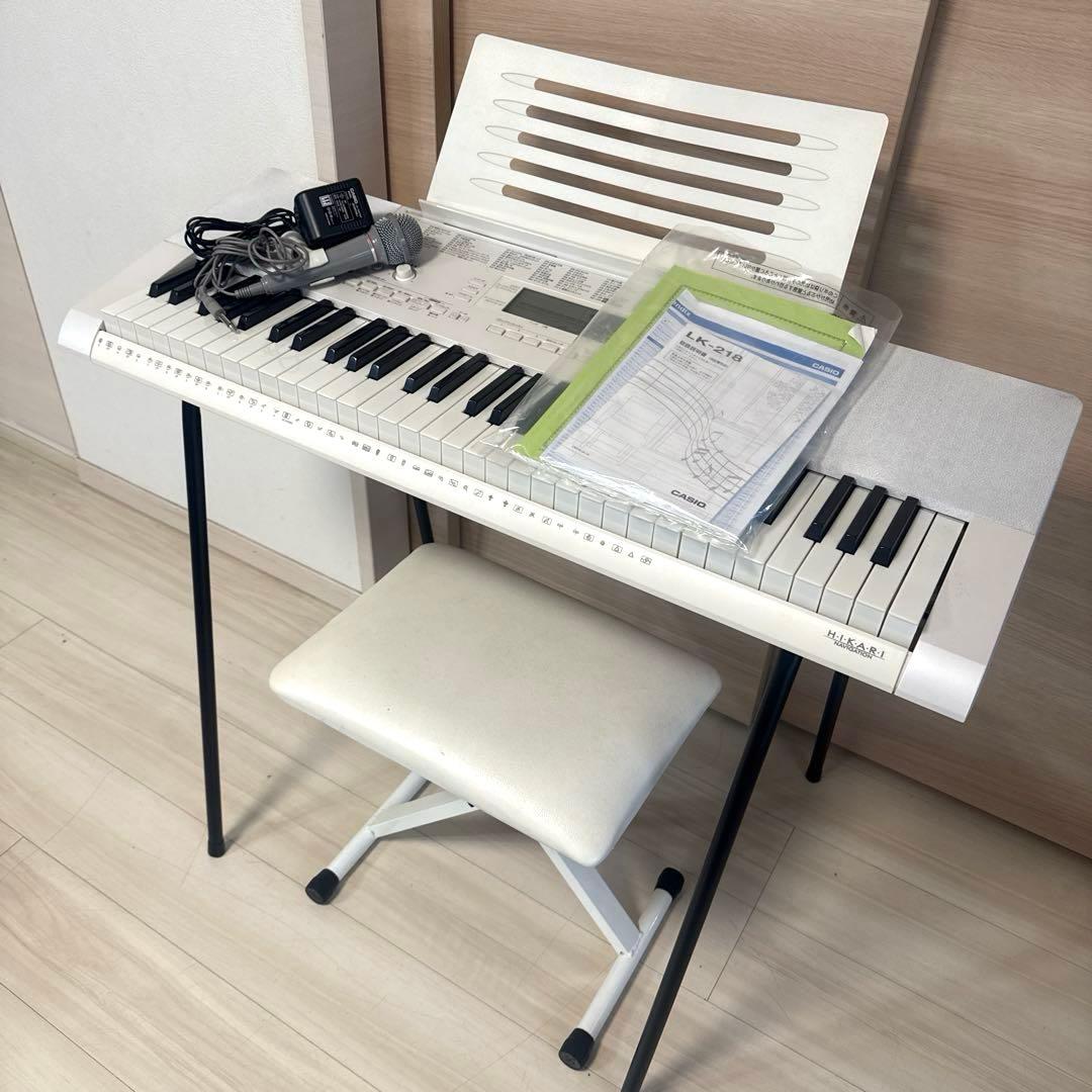 CASIO LK-218光ナビゲーションキーボード