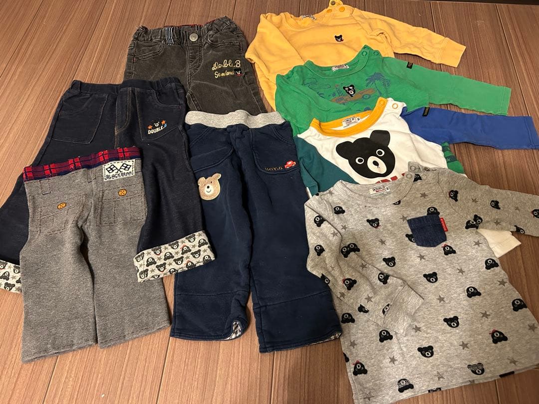 12/14まで　なつき　ミキハウス　子供服セット 22点おまとめ
