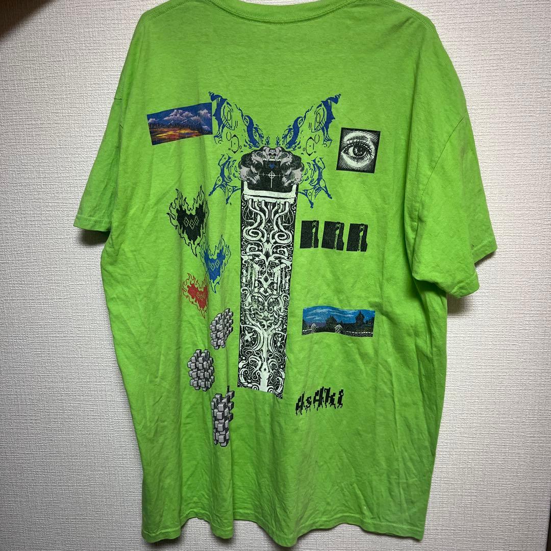 4s4ki Tシャツ ライトグリーン XL