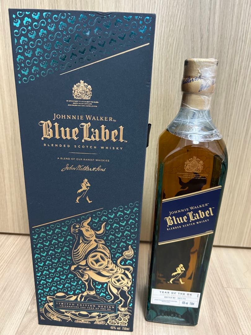 ジョニーウォーカー ブルーラベル 750ml 特別デザイン(干支)
