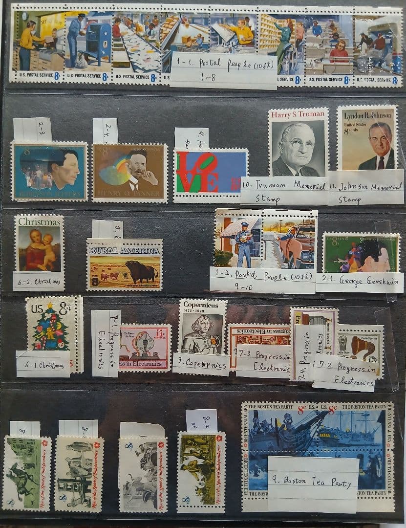 コレクション UNITED STATES POSTAL SERVICE 72~76 NO733