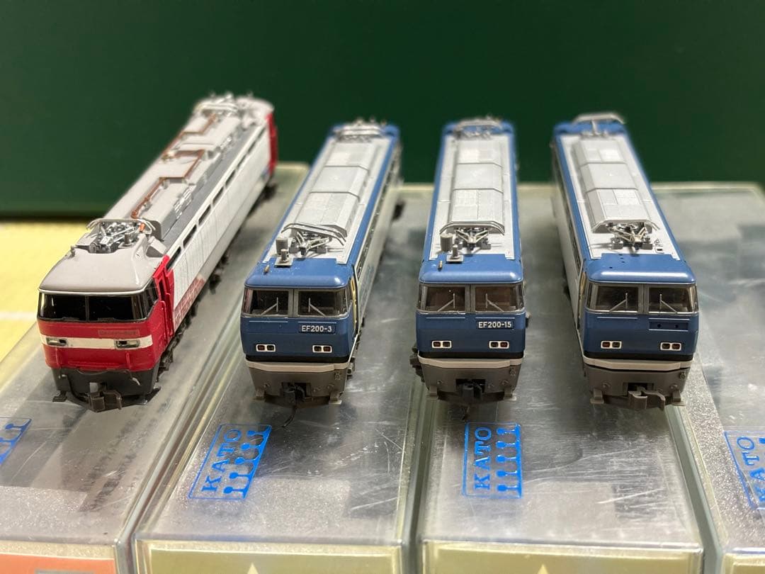 KATO EF200 EF500-901 Nゲージ 4両セット