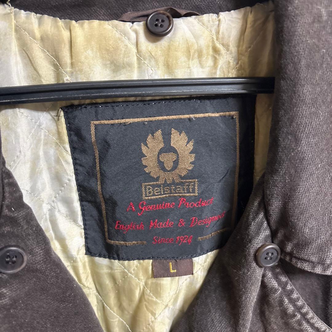 ベルスタッフ　belstff ジャケット　ライダース　コットン　イタリア製