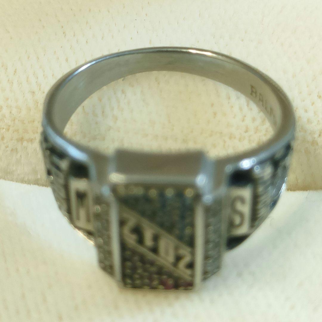 BALFORE スターリングシルバー 925 カレッジリング ヴィンテージリング