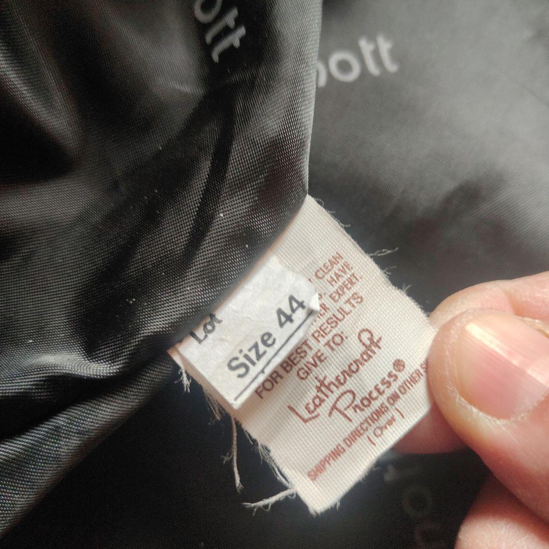 希少 〘極美品〙【44】 3XL Schott 641 シングルライダース