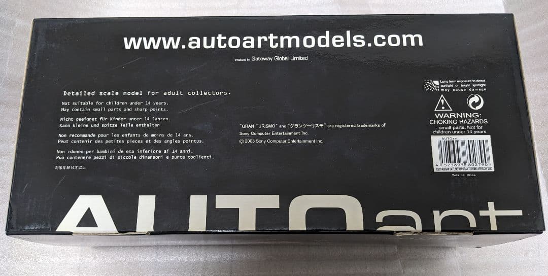 【未使用】AUTOart グランツーリスモ GT-Ｒ（Ｒ34）1/18