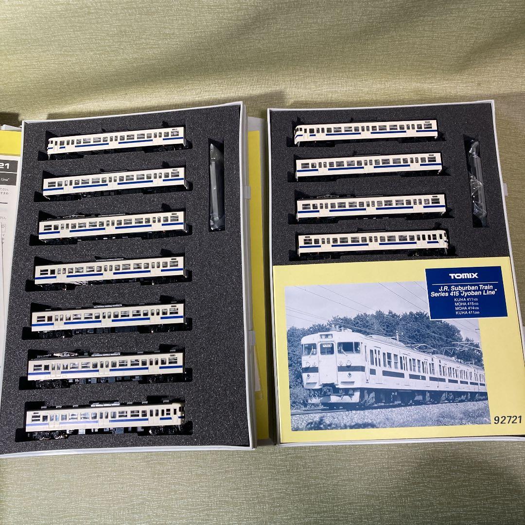TOMIX 92720,721,722 415系常磐線A,B,増15輌フルセット