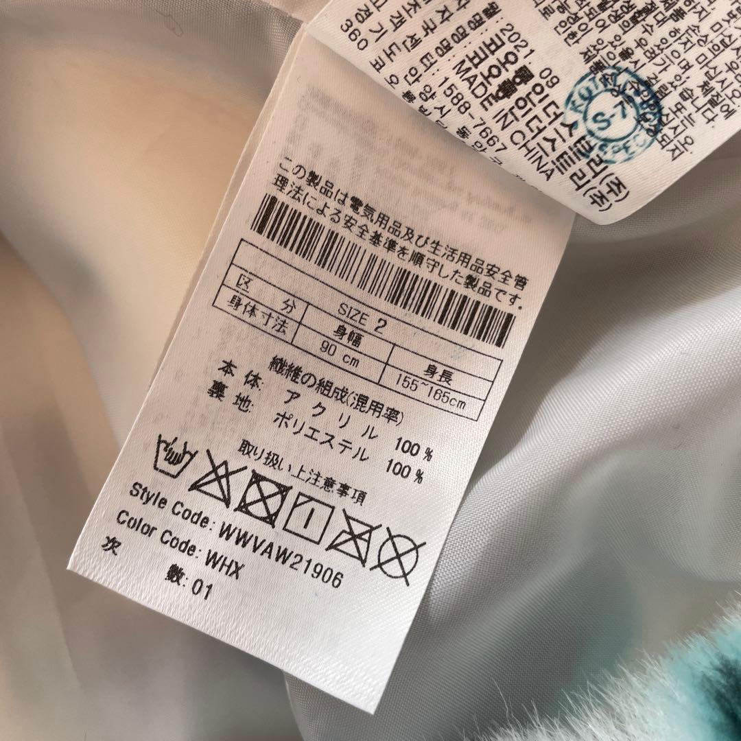 ゴルフウェア【WAAC】エコファーロゴフーディーベスト　ファーベスト　2