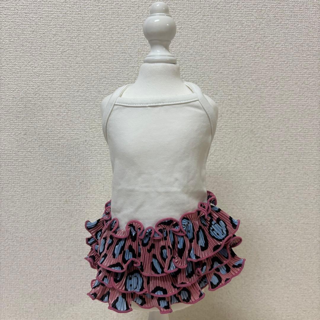 ene☆ レオパードニコちゃんパーカー、ワンピース、バレッタ 3点セット 1H