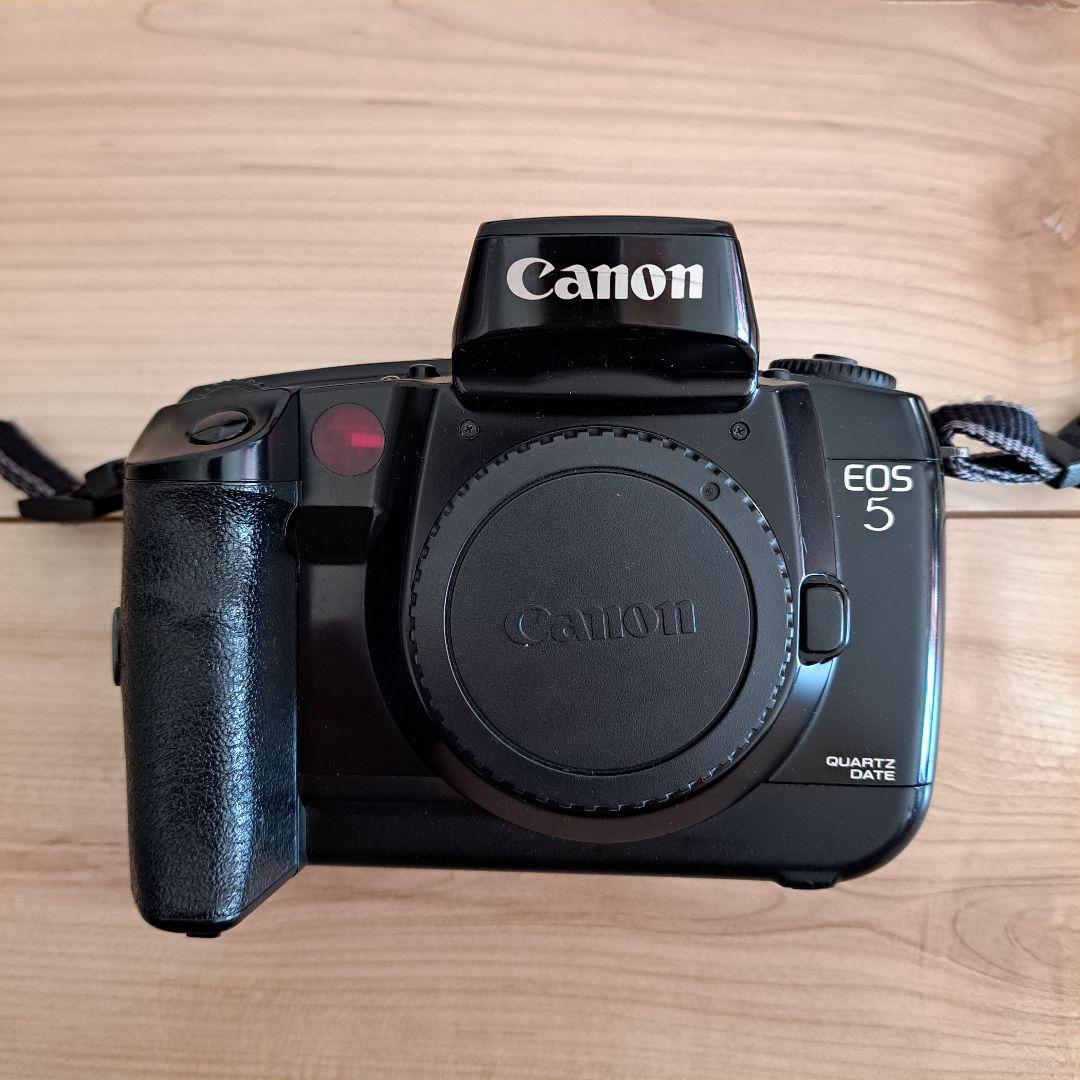 Canon EOS 5 フィルム　2本EFレンズセット　動作未確認