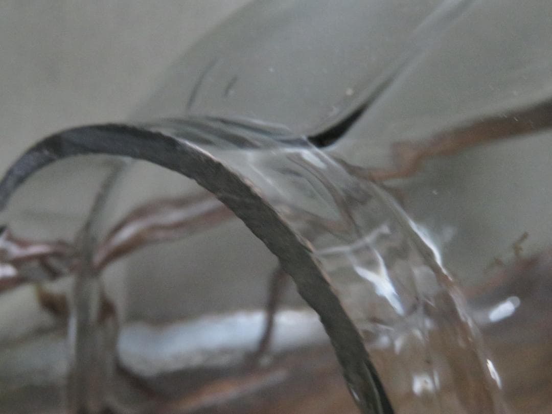 ◆393◆【昭和レトロ】蓋付ガラス 駄菓子瓶 アルミ蓋 アルミ蓋