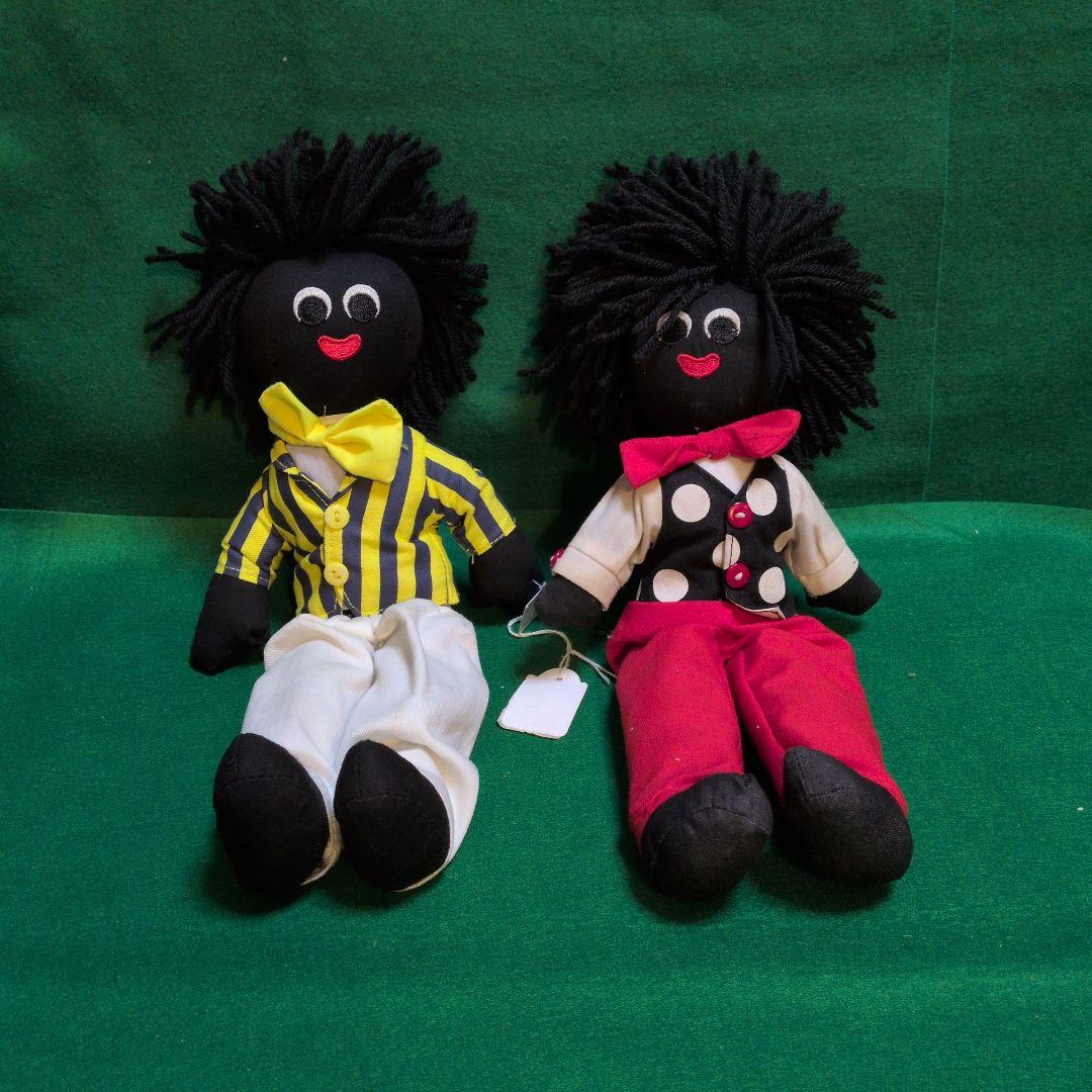 珍しいゴリウォーグ人形　輸入品2体セット【最終価格】