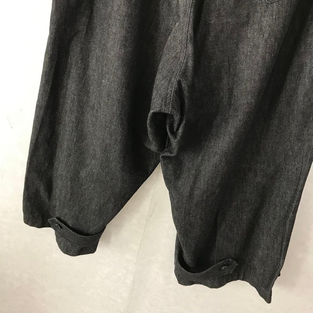 Y`s ヨウジヤマモト デニム サルエルパンツ 美品 ブラックデニム 1