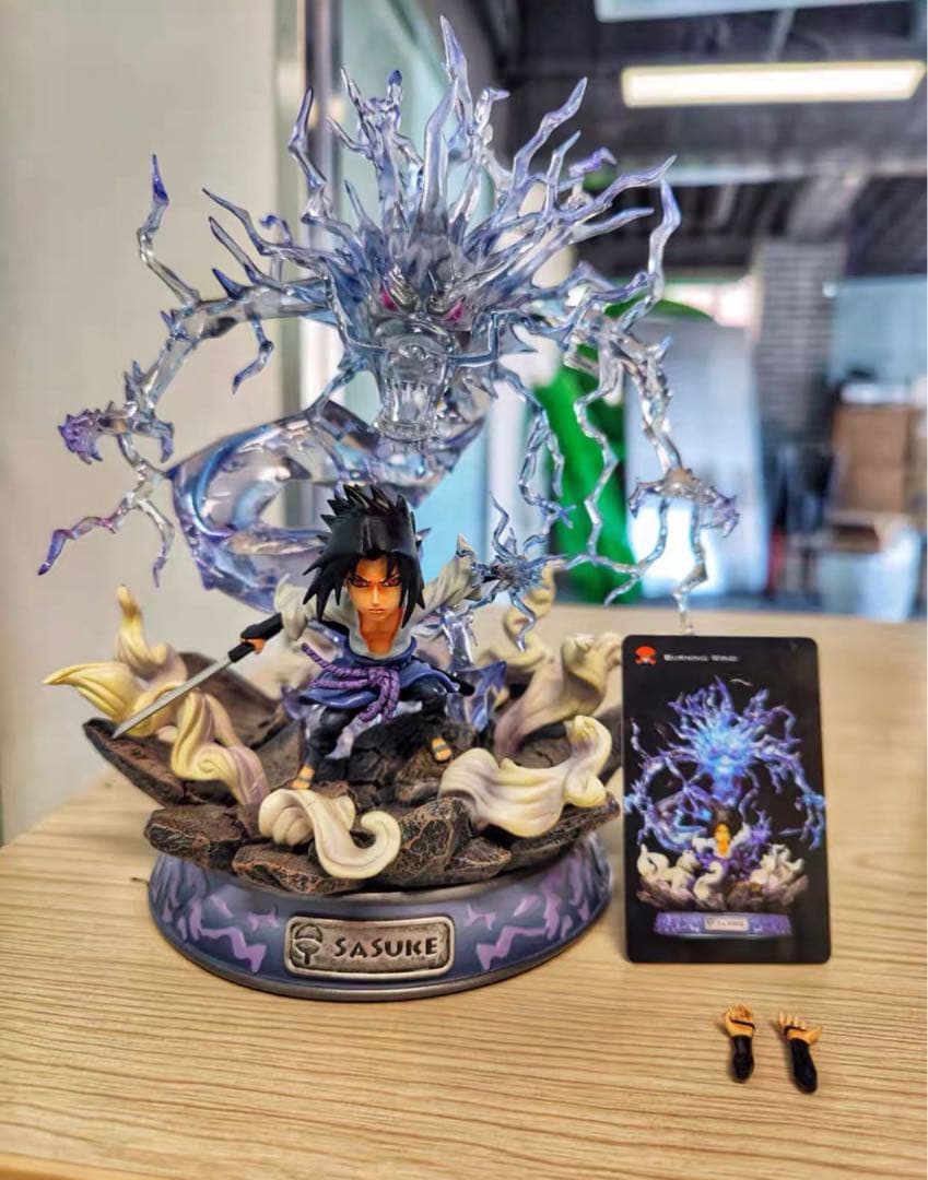 NARUTO ナルト うちはサスケ ガレージキット ガレキ スタチュー ④