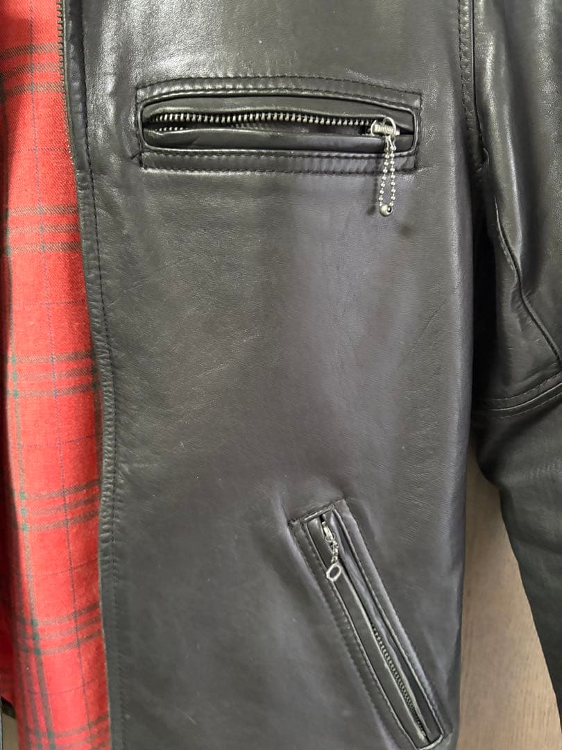 Schott トラッカージャケットシングルライダース カウハイド 3101022